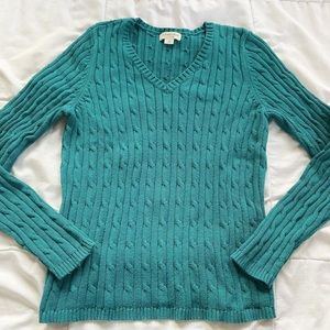 Cable-knit Sweater